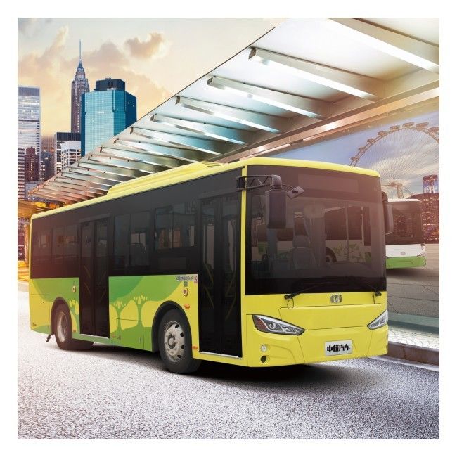 7.3m Bus à moteur diesel LHD 69km/h Émission Euro 4 Capacité passagers 40