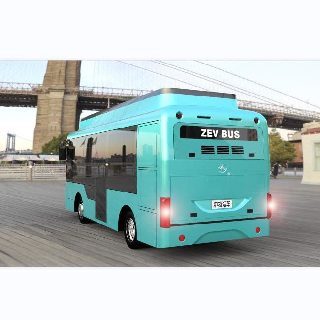 Autobus de transport urbain électrique pur de 16 places 6,6 mètres direction gauche avec climatisation