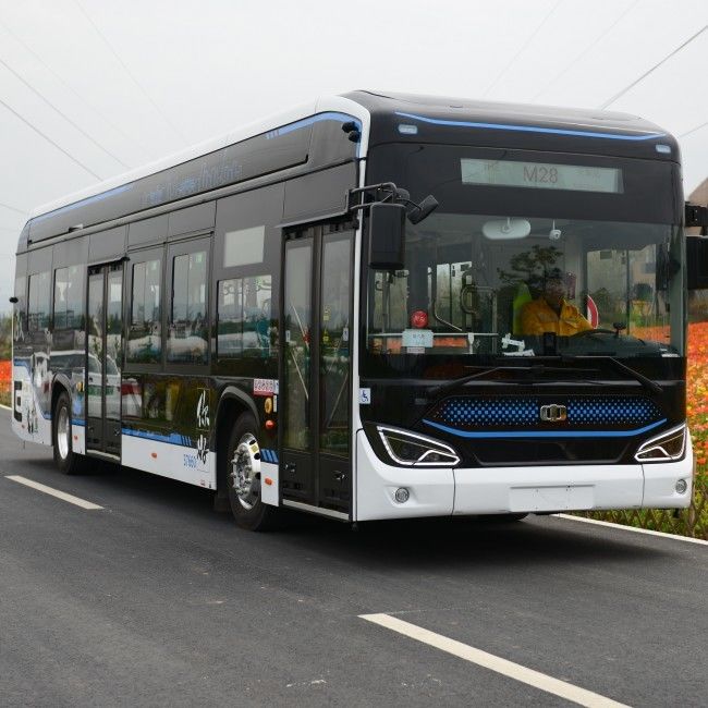 Bus électrique à plancher bas de 12M avec batterie de 350,07 kWh et autonomie de 280-650 km