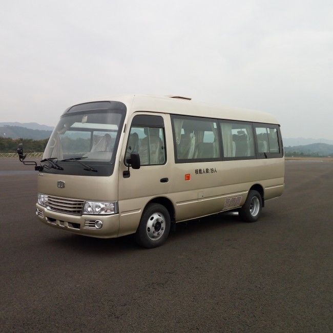 19 sièges Zev Bus 6m Minibus électrique LHD/RHD Vitesse maximale 100 km/h Avec AC.