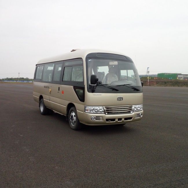 6m Buses à moteur diesel Transit minibus Avec 19 sièges Vitesse maximale de 100 km/h
