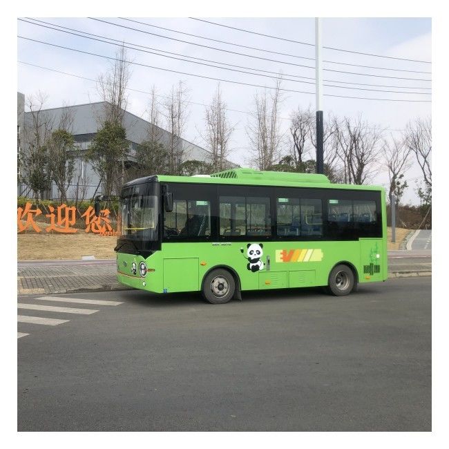 minibus de 6.6m BEV Battery City All Electric avec des portes de passager de 1/2