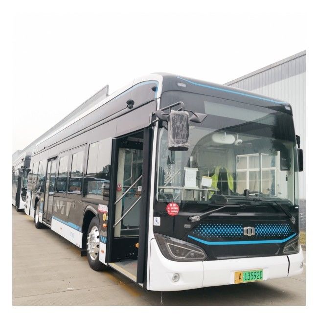 Bus électrique 12M avec capacité de 46 places, conception à entrée basse et batterie de 350,07 kWh pour les transports publics à zéro émission