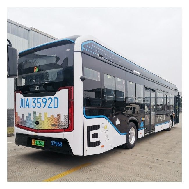 Autobus électrique de la ville 12M Entrée basse Transport public zéro émission Transit public avec 46 places.