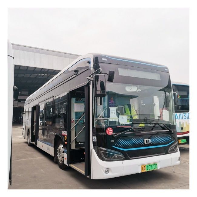 Autobus électrique pur 12m E Autobus à plancher bas Autobus énergétique neuf 46 places pour les transports en commun.