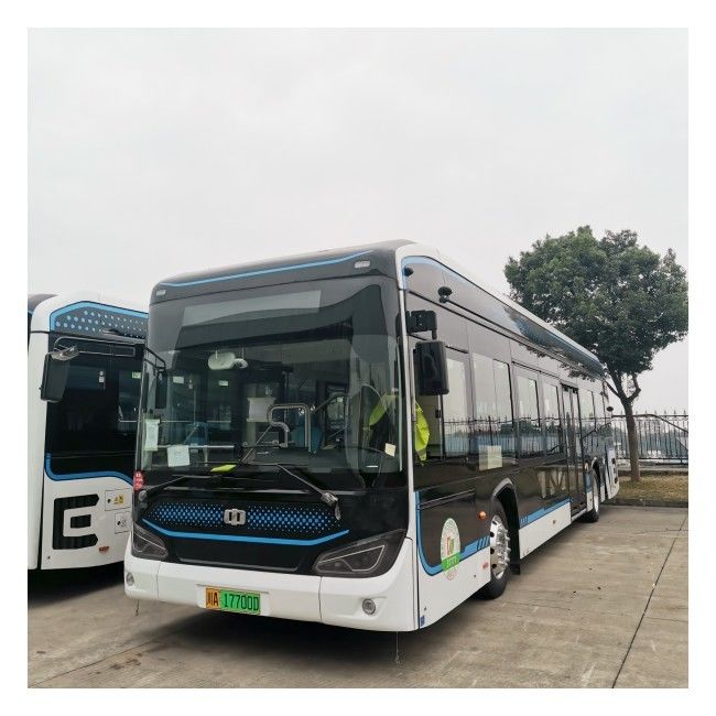 12M 46 Sièges Bus Urbain 100% Électrique avec Batterie de 350.07 kWh et Plancher Bas