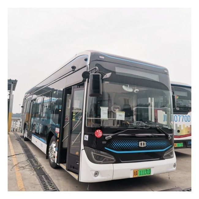 12M 46 Sièges Bus Urbain 100% Électrique avec Batterie de 350.07 kWh et Plancher Bas