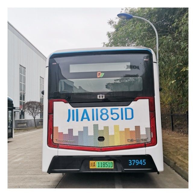 Autobus électrique pur 12m E Autobus à plancher bas Autobus énergétique neuf 46 places pour les transports en commun.