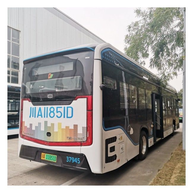 Bas autobus électrique de ville du l'E-autobus 280-650km de plancher de LHD 12m avec 46 sièges