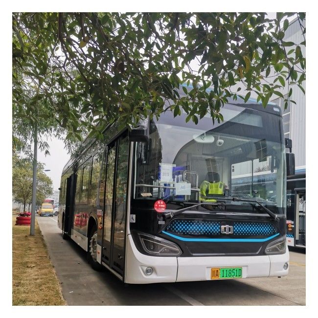 Autobus électrique pur de 12 m Transport urbain Autobus urbain 650 km kilométrage Optionnel 46 sièges
