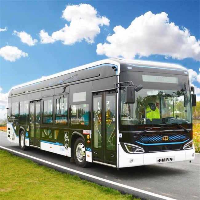12M 46 Sièges Bus Urbain 100% Électrique avec Batterie de 350.07 kWh et Plancher Bas