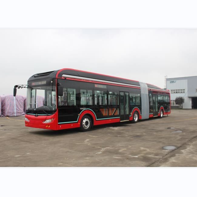 18 mètres de Zev Bus 69 km/h de passager de l'autobus 50 de sièges de la capacité en sièges électrique 150
