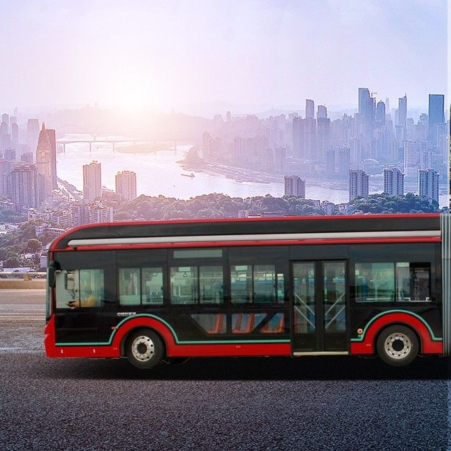 Les ABS fatiguent le bus touristique urbain 18m de ville de Zev Bus 45 Seat LiFePo4 New Energy