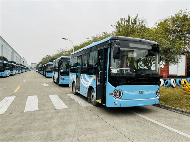 6.6 M LHD Mini Bus purement électrique zéro émission pour le transport communautaire