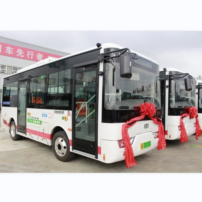 Transport en commun de 6,6 sièges du mètre 16 d'autobus électrique pur favorable à l'environnement de transmission automatique