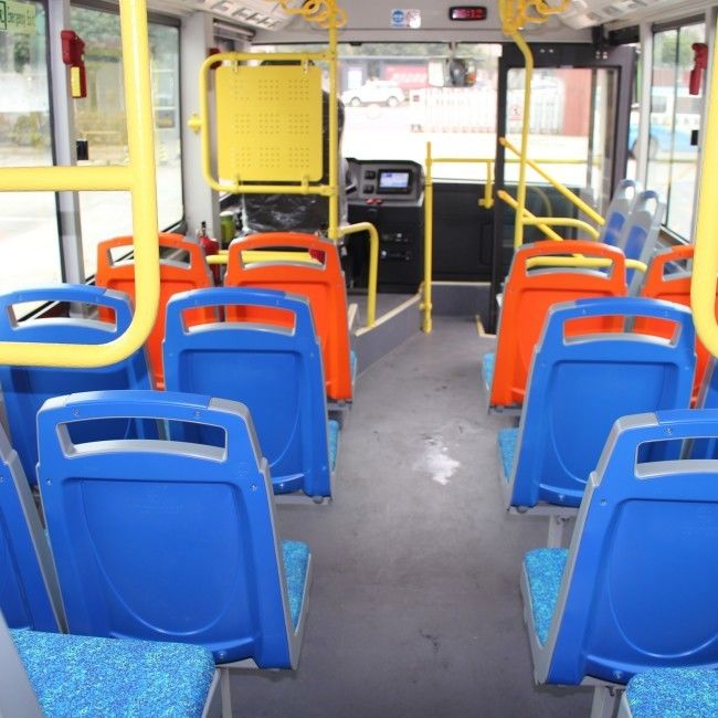 Bus électrique à batterie de 6,6 m, 24 places, avec une autonomie de 200 km et transmission automatique pour les transports en commun