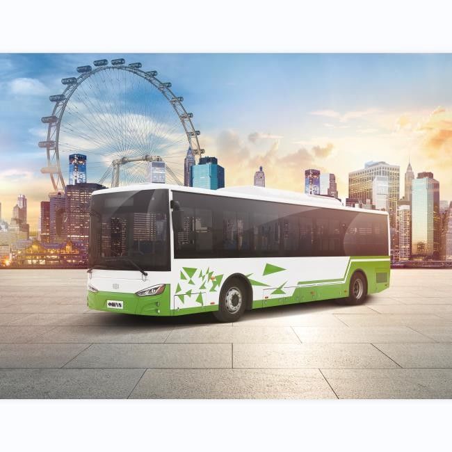 10,5 m Bus Électrique Pur avec Capacité de 94 Passagers et Batterie de 268 kWh pour le Transport Urbain