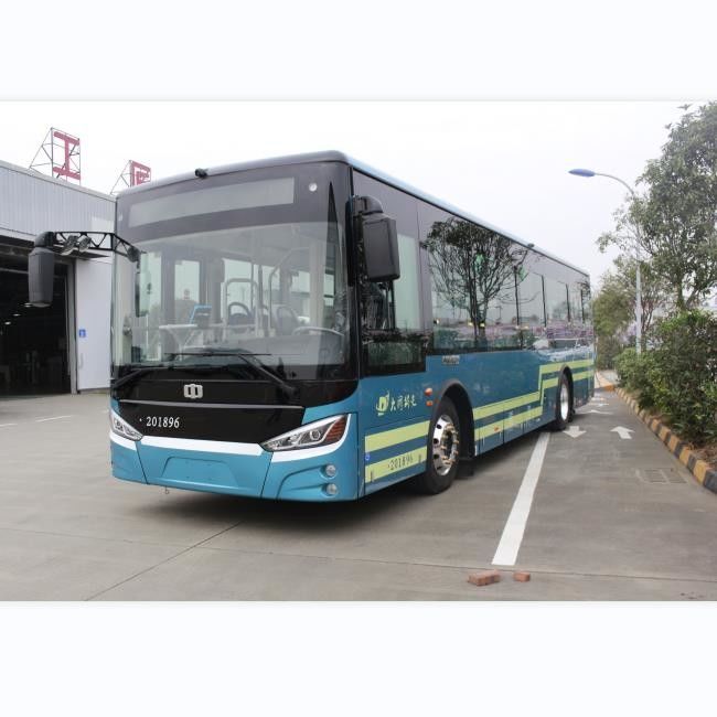 bus touristique de 10.5m City Road avec les autobus urbains électriques purs de ville de l'autobus 30seat de bas plancher d'Air-état