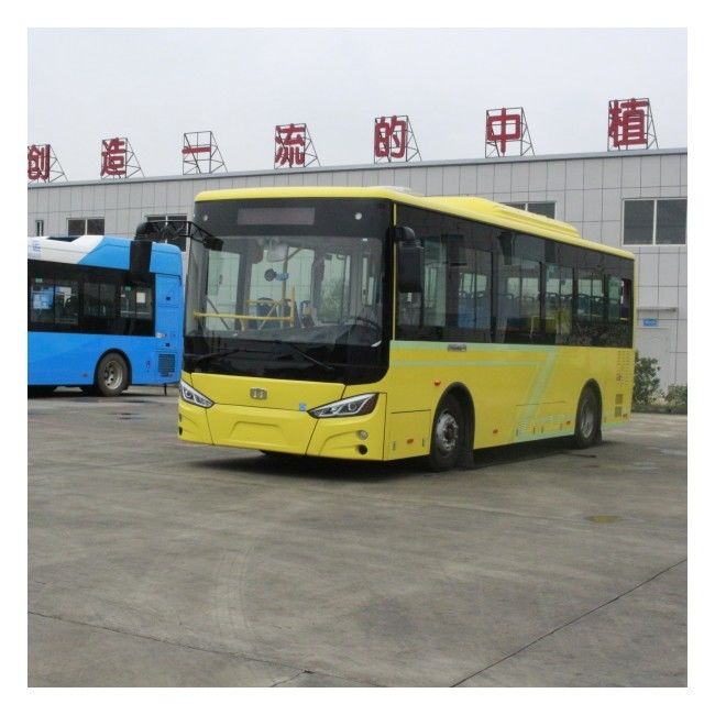 Autobus électrique pur 8M personnalisé Autobus électrique vert LHD pour le transport public.