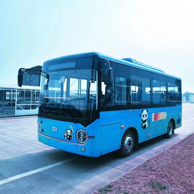 6.6m Mini Bus électrique Véhicule de recharge à batterie LHD RHD 23 places Pour les services de navette