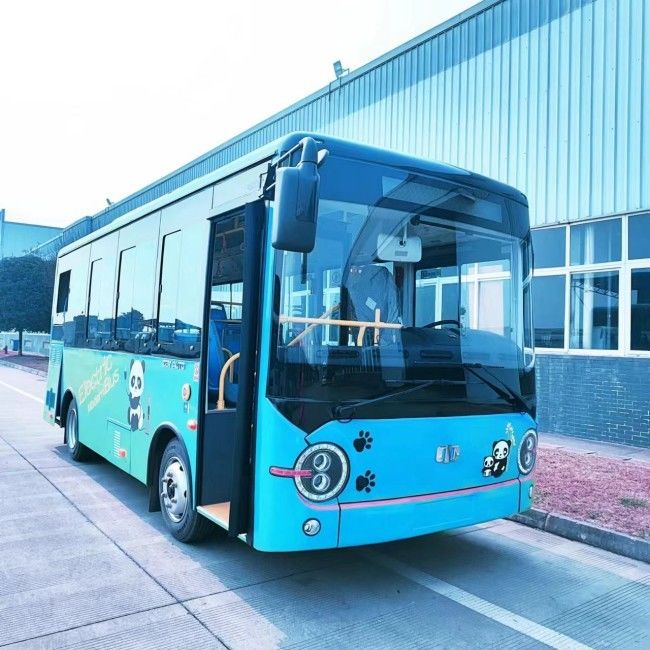 6.6m Mini Bus électrique Véhicule de recharge à batterie LHD RHD 23 places Pour les services de navette
