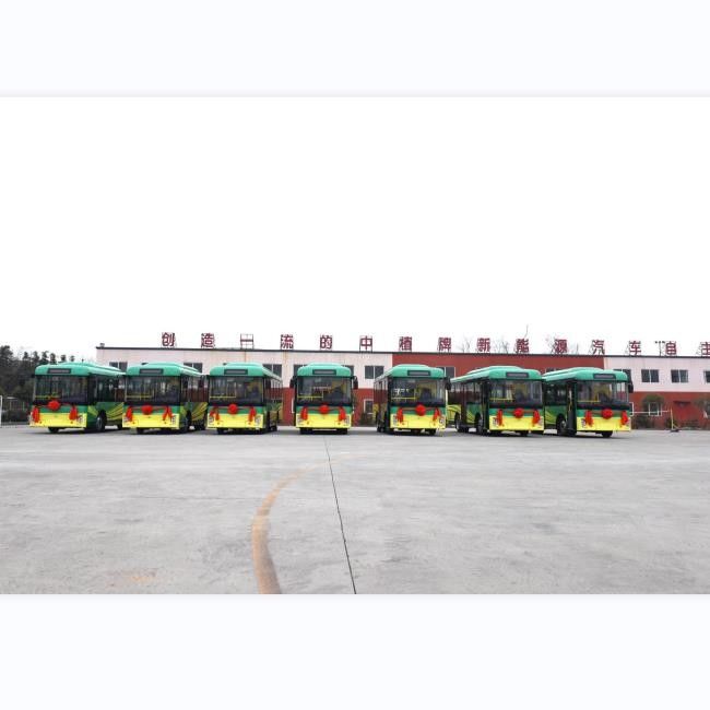 Autobus urbain diesel ZEV 7,7 m avec 25 sièges, moteur YC4D140-45 et climatisation