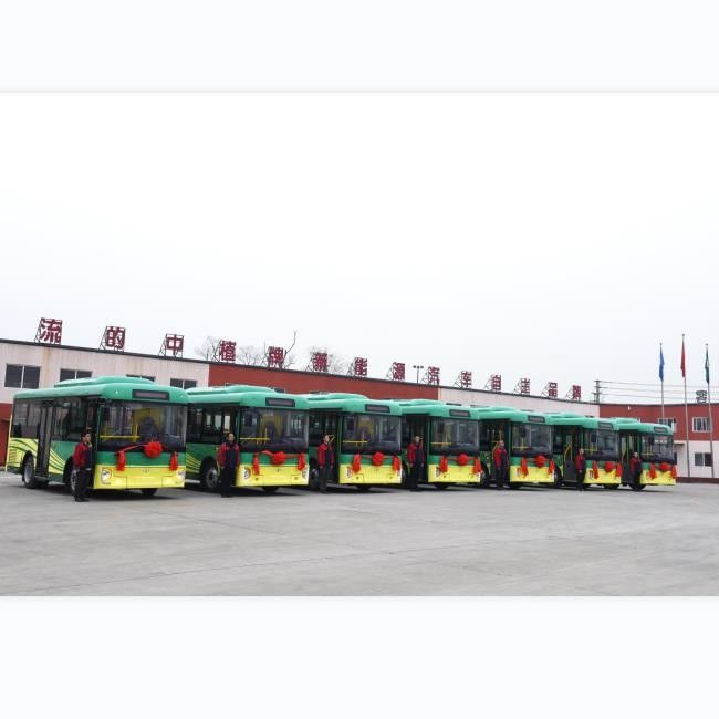 Autobus diesel LHD RHD 7.7m de ville de 25 sièges avec 4 moteurs diesel Emmission IV de cylindre