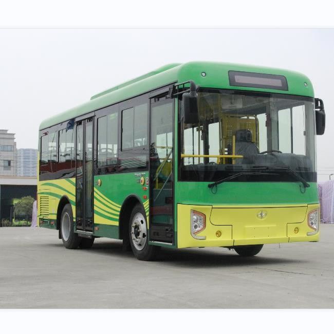 Autobus diesel LHD RHD 7.7m de ville de 25 sièges avec 4 moteurs diesel Emmission IV de cylindre