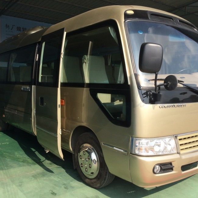 autobus diesel de caboteur de 8m 19 sièges avec la vitesse maximale 100km/H à C.A. LHD RHD