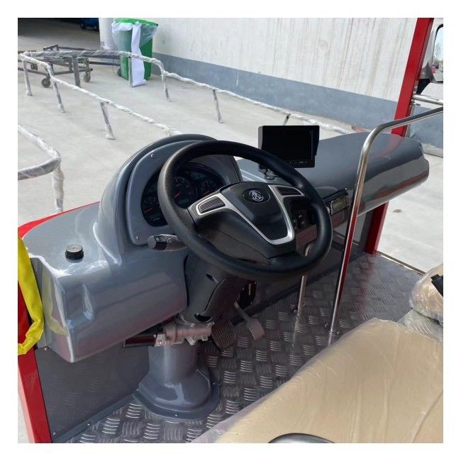 Bus électrique à deux étages avec une capacité de montée de 10°, une autonomie de 125 miles et une batterie lithium-ion pour voiturette de golf personnalisée et visites touristiques