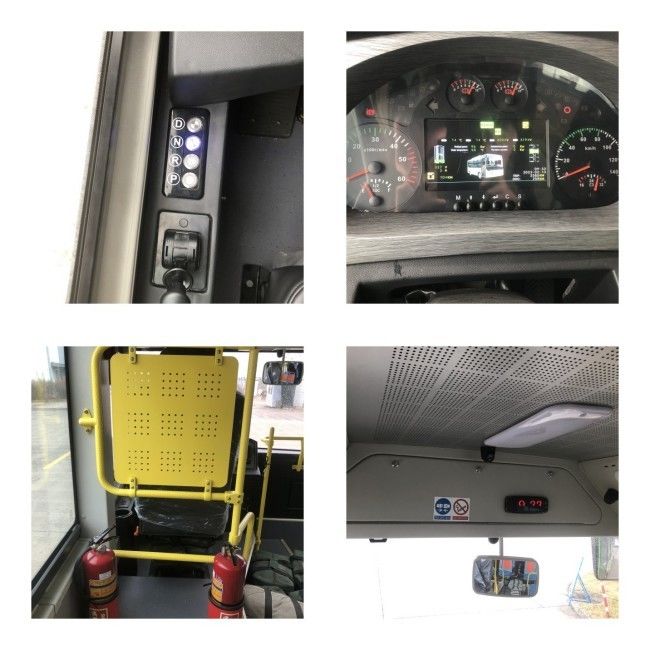 6m Zev Bus 16 sièges minibus électrique avec une autonomie de 270KM pour le transport interurbain