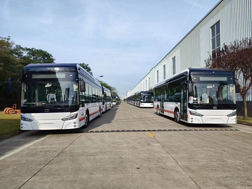 10.5M Autobus électrique pur à faible coût d'entretien et ligne de bus CAN à instruments