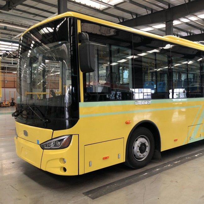 Bus urbain électrique pour transports publics avec transmission automatique, batterie de 255 kWh et capacité de 30 places