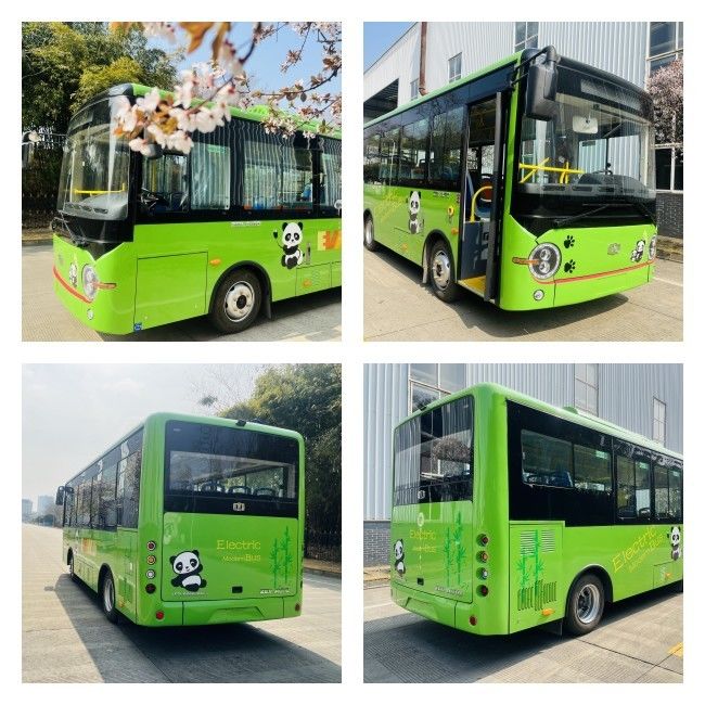 6Autobus urbain électrique à zéro émission.6m Autobus ZEV LHD RHD 24 places Pour le transport urbain