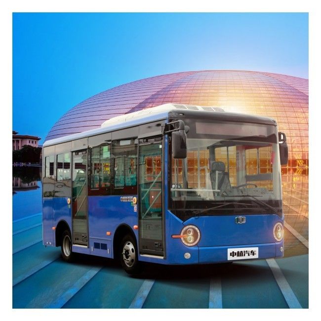 Minibus de 6m 15 places à entrée basse pour le transport urbain Service de bus urbain