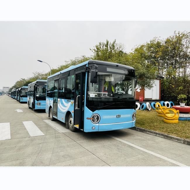 6Autobus ZEV de 0,6 m Autobus à énergie nouvelle avec 16 sièges passagers, batterie de 95,25 kWh et autonomie de croisière ≥ 180 km