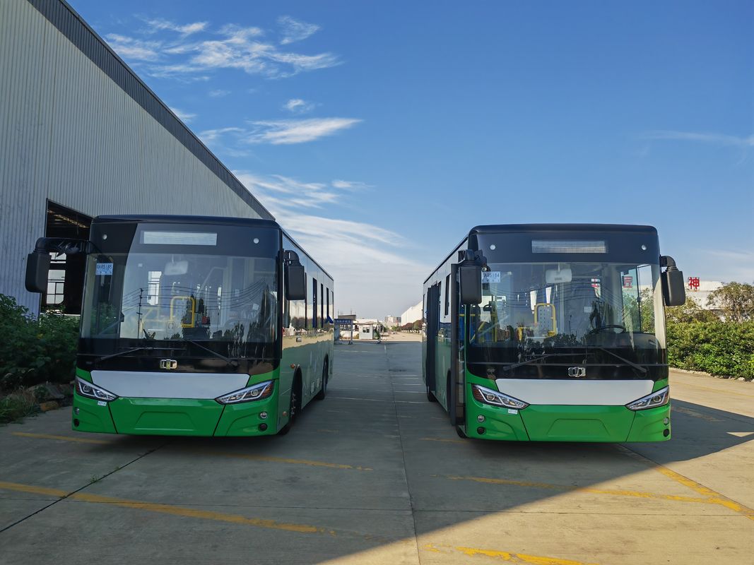 Autobus électronique de 8 m à batterie Autobus électriques de 28 places Autobus à plancher bas Longue portée.