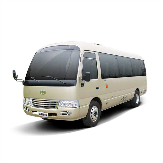 7m Diesel Coaster Buses Leaf Spring 26 places Minibus pour le transport urbain.