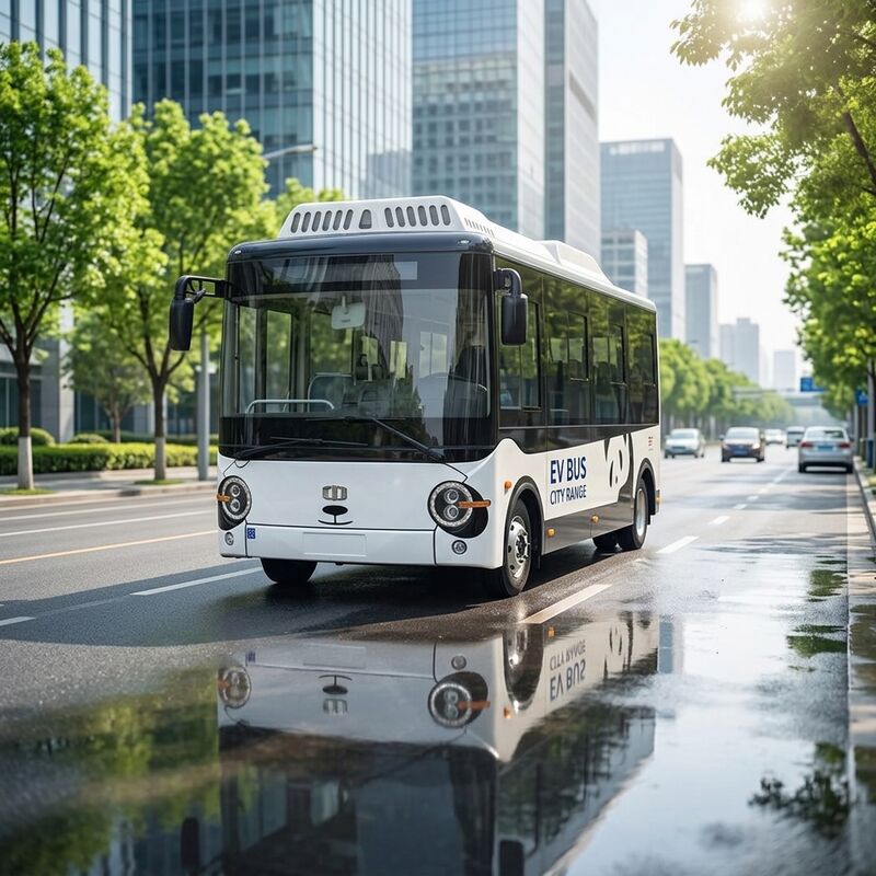 5.9m 14 sièges Minibus électriques EV Bus Commercial City Bus Nouveau véhicule électrique