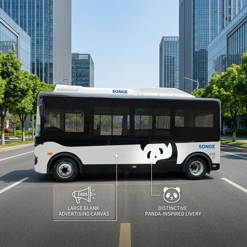 5.9m 14 sièges Minibus électriques EV Bus Commercial City Bus Nouveau véhicule électrique