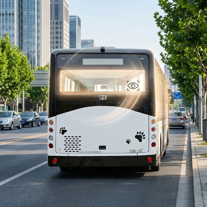 5.9m Minibus électriques Fourgon électrique 14 places Bus de voyageurs pour le transport en commun.