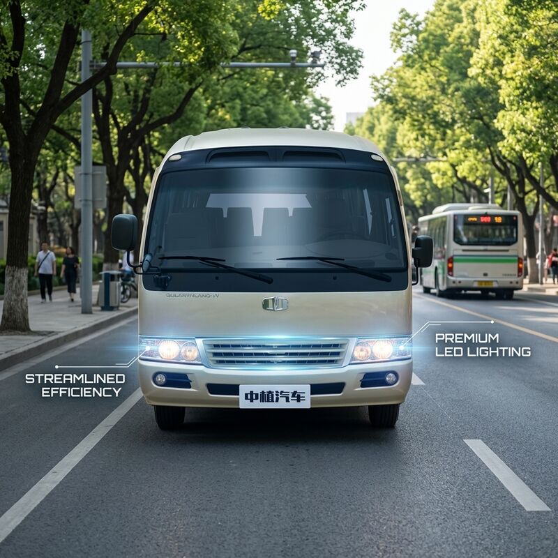 6m 19 énergie de Zev Bus LHD de sièges recherchent Mini Bus électrique pur pendant 89,7 KWHs