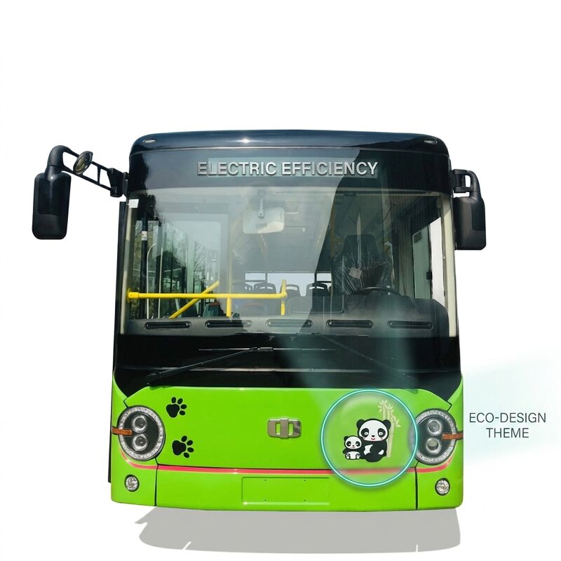 6.6m Bus Électrique Urbain Zéro Émission ZEV 24 Places pour le Transport Urbain