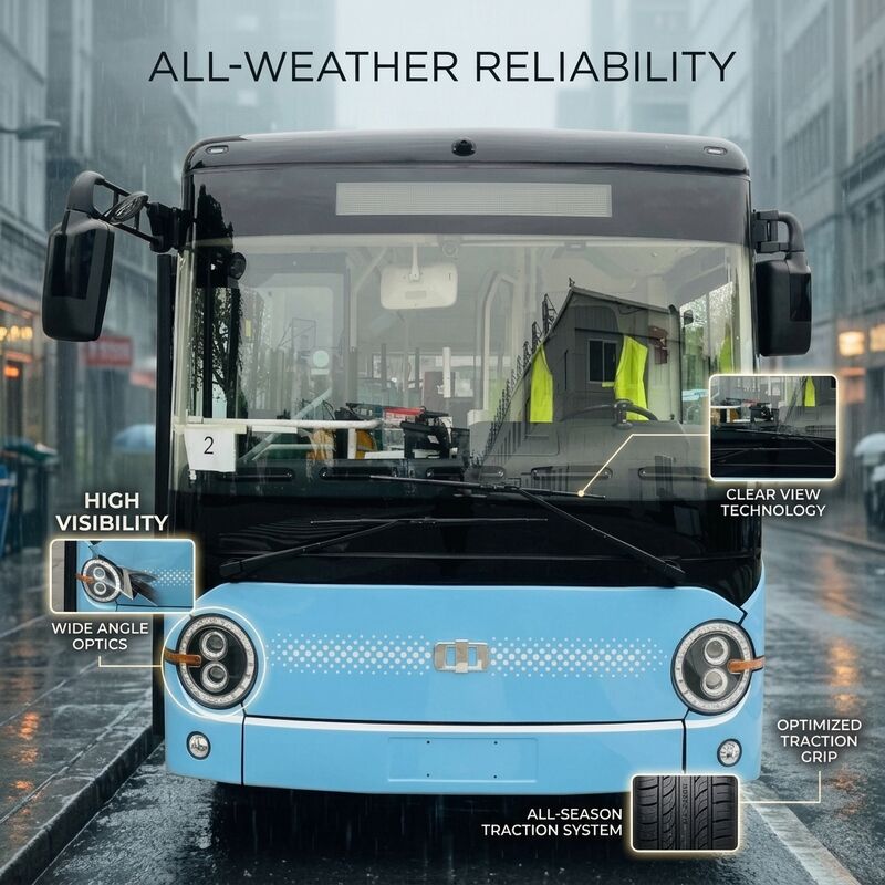 6Minibus électrique à batterie de 0,6 m 19 places 95,25 kWh long trajet transport respectueux de l'environnement