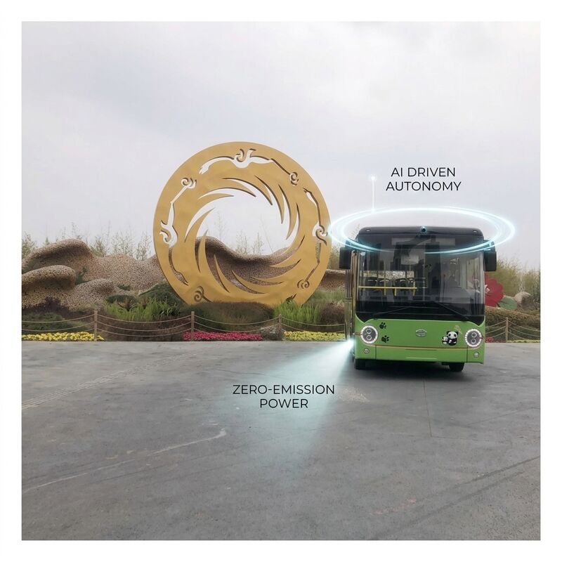 L'E-autobus électrique pur d'autobus de LHD 6.6m avec le plancher couvrent le remplissage instantané