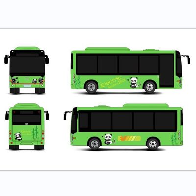 2h temps de remplissage rapide Mini Bus Zero Emission électrique 6.6m 69km/h