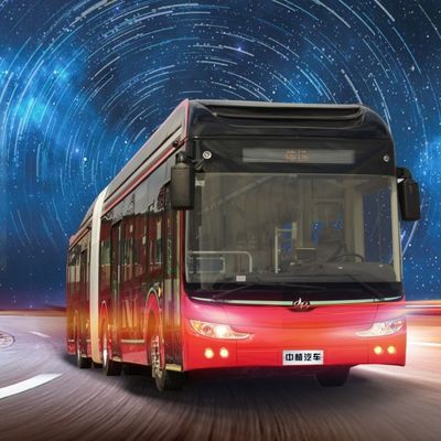 Autobus électrique de ville de la capacité en sièges d'OIN 18m 158 à piles