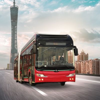 Les ABS fatiguent le bus touristique urbain 18m de ville de Zev Bus 45 Seat LiFePo4 New Energy