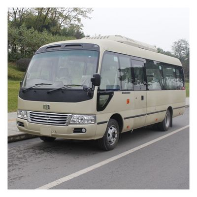 Autobus ZEV 7m Diesel Coaster avec 22-26 Sièges, Boîte Manuelle 5 Vitesses Avant et Climatisation 14000 Kcal/H