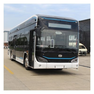 Bas autobus électrique pur de touristes du plancher 10.5m 30 Seater 268 KWHs